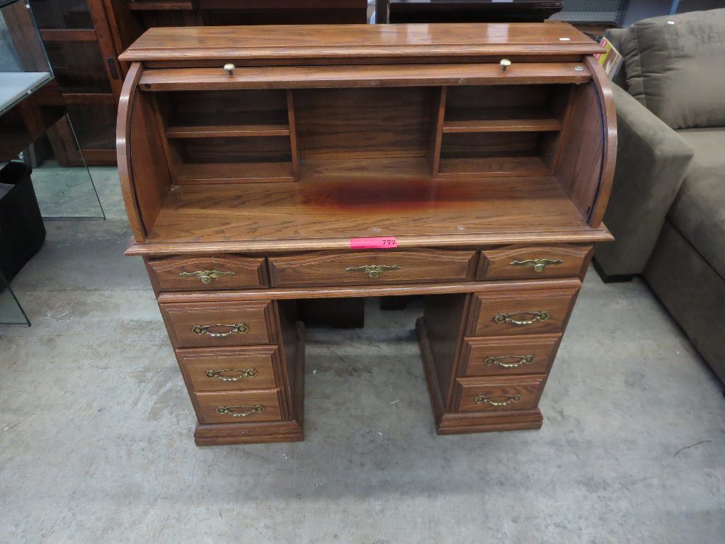 Roll top desk used