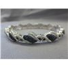 Image 1 : Blue & White Diamond twist style bracelet