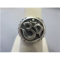 Sterling Silver OM "Symbol of God" ring