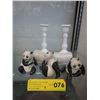 Image 1 : Glass & ceramic decorative objects