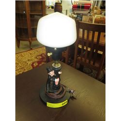 Table lamp with bar theme
