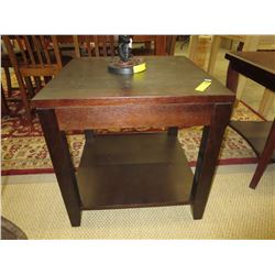 NEW - End table with drawer