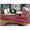 Image 1 : Wood ukulele with case - used