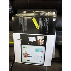6 NEW - magnetic memo boards