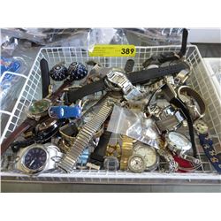 Tray of used watches