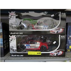 2 R/C Audi cars