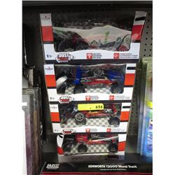 4 R/C cars