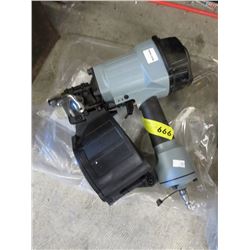 Air powered coil nailer