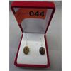 Image 2 : New Sterling Silver Tiger's Eye Drop Earrings