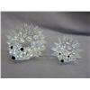 Image 2 : 2 Swarovski crystal Hedgehogs