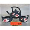 Image 1 : Roseville pottery tea set