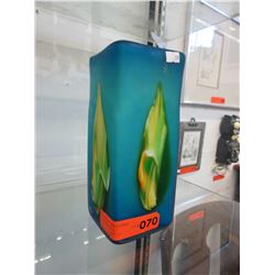 Hand made art glass vase