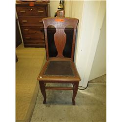 Vintage Canadiana T-Back chair