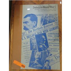 1970 book - "Dateline World War 1"
