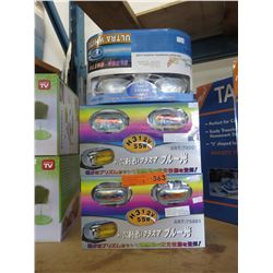 3 Sets of NEW Automotive headlights