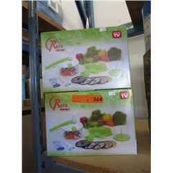 2 NEW Vegetable slicers