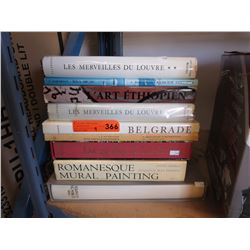 9 Hardcover art reference books
