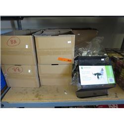 11 Boxes of wire mesh phone stands