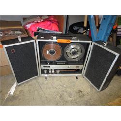 Vintage Panasonic reel-to-reel tape recorder