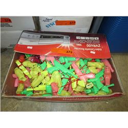 100 NEW Plastic whistles