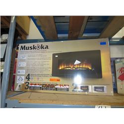 Muskoka electric fireplace - store return