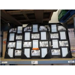 3 NEW Collage picture frames