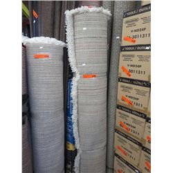 Used beige shag carpet