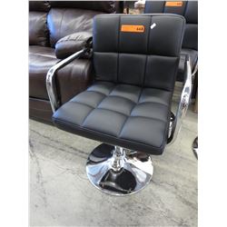 NEW - Black Hydraulic Swivel Chair