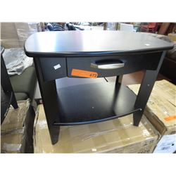 NEW - End Table with Drawer & Shelf