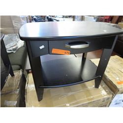 NEW - End Table with Drawer & Shelf