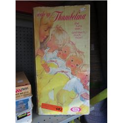 Vintage "Wake Up Thumbelina" doll