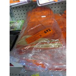 2 Bags of NEW Latex dish gloves - size XL