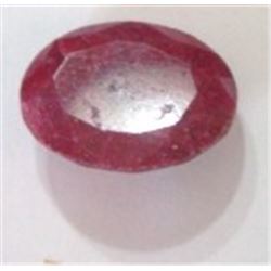 20.80 *RARE EXTREMELY HUGE* CARAT RED RUBY GEMSTONE *BEAUTIFUL OVAL CUT & FACETED* GEM!! GEMSTONE CA