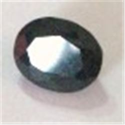 4.55 *RARE LARGE* CARAT BLUE SAPPHIRE GEMSTONE *BEAUTIFUL OVAL CUT & FACETED* GEM!! GEMSTONE CAME OU