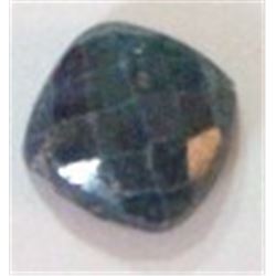 6.50 *RARE HUGE* CARAT BLUE SAPPHIRE GEMSTONE *BEAUTIFUL DIAMOND SQUARE CUT & FACETED* GEM!!