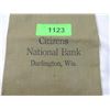 Image 2 : SMALL VINTAGE CITIZENS NATIONAL BANK BAG