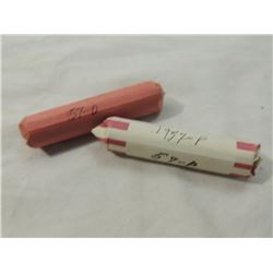LOT 2 FULL ROLLS PENNIES