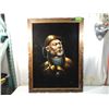 Image 1 : LARGE VELVET SEA CAPTAIN PAINTING