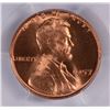 Image 2 : 1957 LINCOLN CENT, PCGS MS-66 RED