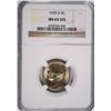 Image 1 : 1943-D SILVER JEFFERSON NICKEL, NGC MS-65 5 FULL STEPS