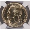 Image 2 : 1943-D SILVER JEFFERSON NICKEL, NGC MS-65 5 FULL STEPS