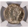 Image 2 : 1938-D MERCURY DIME, NGC MS-65 FULL BANDS
