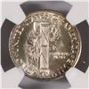 Image 3 : 1938-D MERCURY DIME, NGC MS-65 FULL BANDS