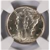 Image 2 : 1940-D MERCURY DIME, NGC MS-65 FULL BANDS