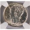 Image 2 : 1941 MERCURY DIME, NGC MS-65 FULL BANDS