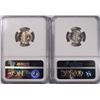 Image 2 : ( 2 ) 1941-D MERCURY DIMES, NGC MS-65 FULL BANDS