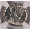 Image 2 : 1943 MERCURY DIME, NGC MS-67