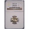 Image 1 : 1943-D MERCURY DIME, NGC MS-66 FULL BANDS