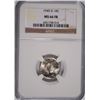 Image 1 : 1945-D MERCURY DIME, NGC MS-66 FULL BANDS