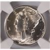 Image 2 : 1945-D MERCURY DIME, NGC MS-66 FULL BANDS